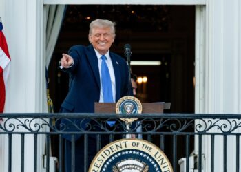 El presidente de Estados Unidos, Donald Trump. Foto: EFE/EPA/Eric Lee / POOL.