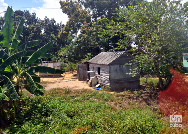 Vivienda campesina en Los Palacios, Pinar del Río. Foto: Otmaro Rodríguez.