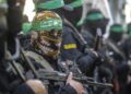 Combatientes de Hamás. Foto:  EFE/EPA/MOHAMMED SABER