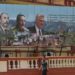 Máximos líderes de la revolución. Fidel Castro 1959-2008, Raúl Castro 2008-2018 y Miguel Díaz-Canel 2018-2028 Foto. AMD