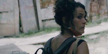 La actriz Lola Amores en "La mujer salvaje". Foto: Cubarte.