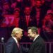 Donald Trump y Elon Musk durante un mitin en Washington D.C. el 19 de enero de 2025. Foto: EFE/EPA/WILL OLIVER.