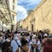 Inauguración de la Plazuela Teresita Fernández en la Habana Vieja. Foto: Instituto Cubano de la Música.