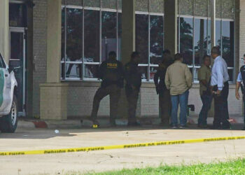 El lugar de los hechos en McAllen, Texas. Foto: Tomada de Facebook (Spectrum).