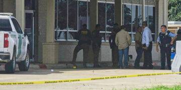 El lugar de los hechos en McAllen, Texas. Foto: Tomada de Facebook (Spectrum).