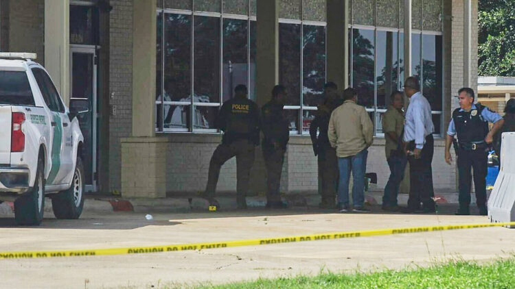 El lugar de los hechos en McAllen, Texas. Foto: Tomada de Facebook (Spectrum).
