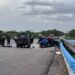 Accidente de tránsito en la Autopista Nacional, en Santiago de Cuba, que dejó un saldo de tres fallecidos y varios lesionados, el 17 de julio de 2025. Foto: Tomada del perfil de Facebook de la Asamblea Municipal del Poder Popular de San Luis.