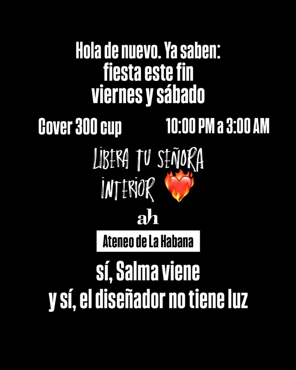 ateneo de la habana fiesta diversa