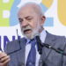 Lula da Silva habla durante la ceremonia de apertura de la X Reunión Anual del Nuevo Banco de Desarrollo. Foto: André Coelho/EFE.