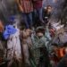 Foto: Víctimas de Israel en un puesto de distribución de alimentos en Gaza. EFE/EPA/MOHAMMED SABER --