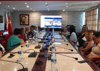 Cuba y China constituyen empresa mixta DuoNex S.A. Foto: Tomada de Prensa Latina.