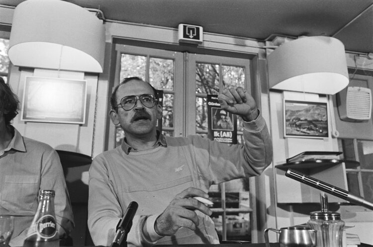 Gunter Wallraff en 1985. Foto: Rob Croes/Anefo.