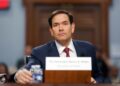 Marco Rubio durante una audiencia en Washington (EE.UU.). Foto:  Will Oliver/EFE.