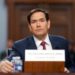 Marco Rubio durante una audiencia en Washington (EE.UU.). Foto:  Will Oliver/EFE.