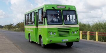 Ómnibus del transporte público en Mayabeque. Foto: Radio Mayabeque / Archivo.