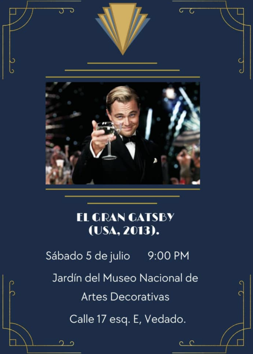 pelicula el gran gatsby
