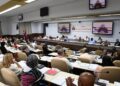Décimo pleno del Partido Comunista de Cuba (PCC), en La Habana. Foto: @PartidoPCC / X.