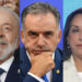 Combo de fotografías de archivo del presidente de Brasil, Luiz Inácio Lula da Silva (i), el presidente de Uruguay, Yamandu Orsi (c), y la presidenta de Perú, Dina Boluarte. Fotos: Antonio Lacerda/ Federico Gutierrez/Paolo Aguilar/EFE.