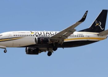 Avión de Rutaca Airlines. Foto: Globovisión.