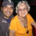 La actriz humorística Aris Teresa Bruzos (d), conocida por su personaje de Evarista en el programa "Vivir del Cuento", junto al actor y humorista Luis Silva. Foto: Tomada del perfil de Facebook de Luis Silva Pánfilo.