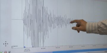 Medición de sismo en España. Foto: EFE / Archivo.