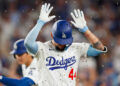 Andy Pagés continúa su progresión como uno de los mejores peloteros cubanos en MLB en la actualidad. Foto: Caroline Brehman/EFE/EPA.