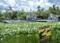 Una señalización en una de las zonas de los Everglades. Foto: CRISTOBAL HERRERA-ULASHKEVICH/ EFE/EPA.