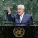 Fotografía de archivo del presidente de la Autoridad Palestina, Mahmud Abás, durante un discurso ante la la Asamblea General de la ONU. Foto: Justin Lane/ EFE / Archivo.