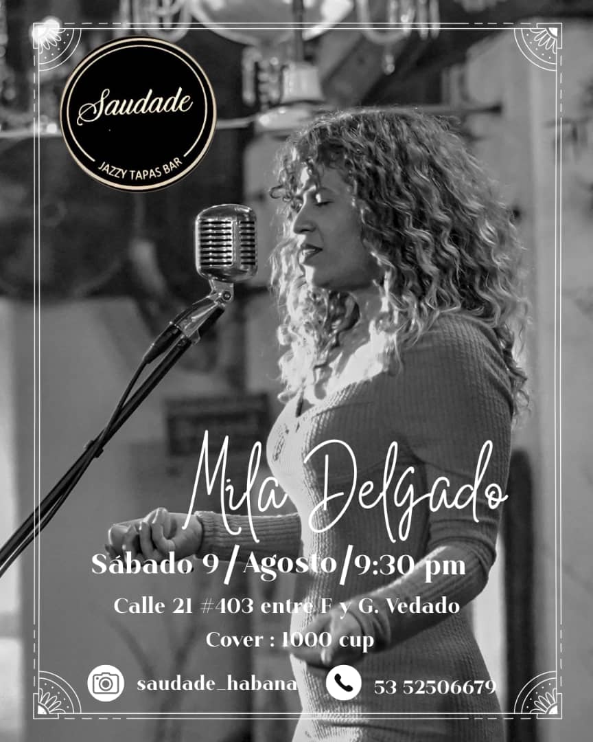 Mila Delgado en Saudade