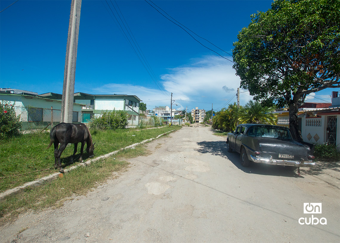 Viviendas en el reparto Martí, La Habana. Foto: Otmaro Rodríguez.
