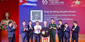 Campaña de apoyo a Cuba en Vietnam alcanza meta en apenas 30 horas. Foto: Facebook/Embajada de Cuba en Vietnam.