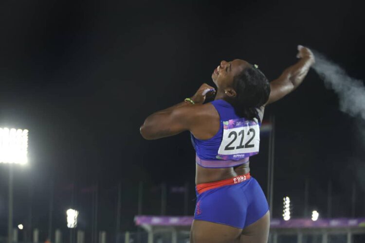 Alejandra Mesa aportó el quinto título para Cuba en los II Juegos Panamericanos Junior de Asunción 2025. Foto: Facebook Jit Deporte Cubano