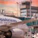 Un avión de Copa en el aeropuerto de Panamá. Foto: Aeropuerto De TocumenFacebook.