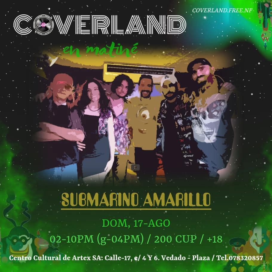 coverland submarino amarillo