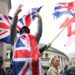 Marcha por la "re-migración" organizada por el grupo de extrema derecha Britain First este sábado, en Mánchester (Reino Unido). Foto: EFE/EPA/ STRINGER.