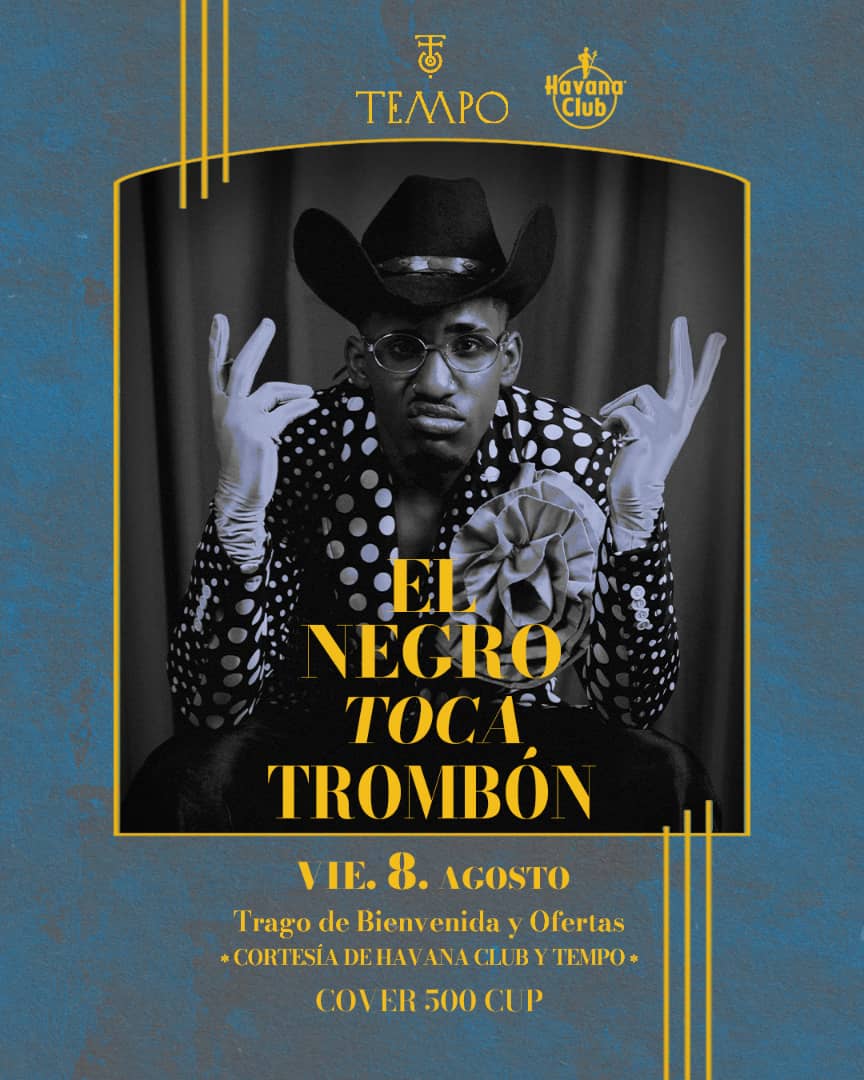 el negro toca trombón 