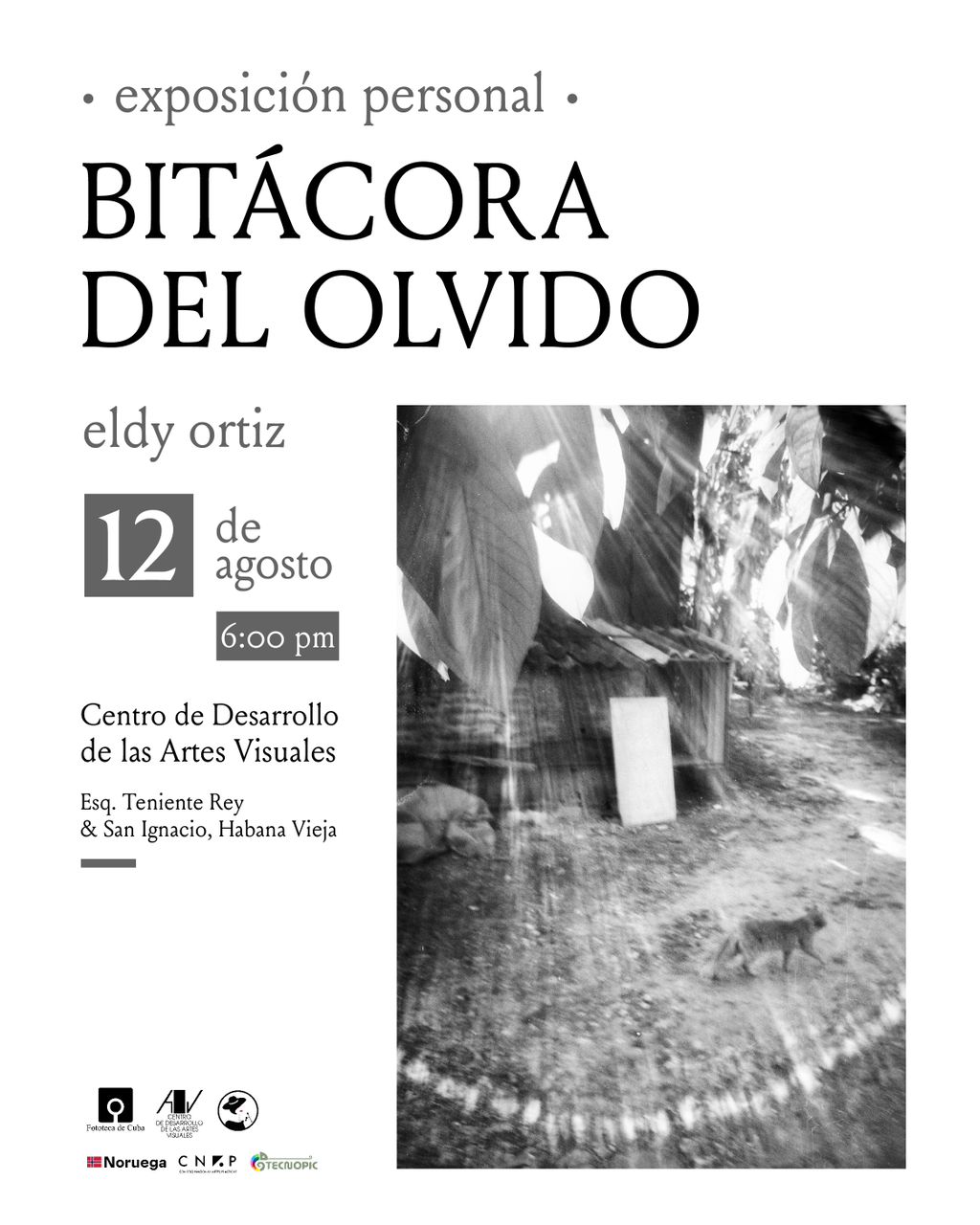 expo bitácora del olvido
