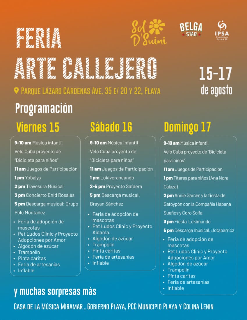 feria de arte callejero