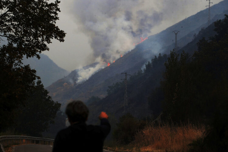 Incendios España