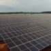 Nuevo parque solar La Sabana, en Mayabeque. Foto: Tomada del perfil de Facebook de la Unión Eléctrica (UNE).