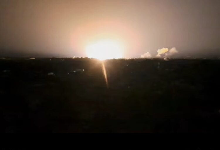 Captura de video compartido por Francisnet Díaz Rondón.
