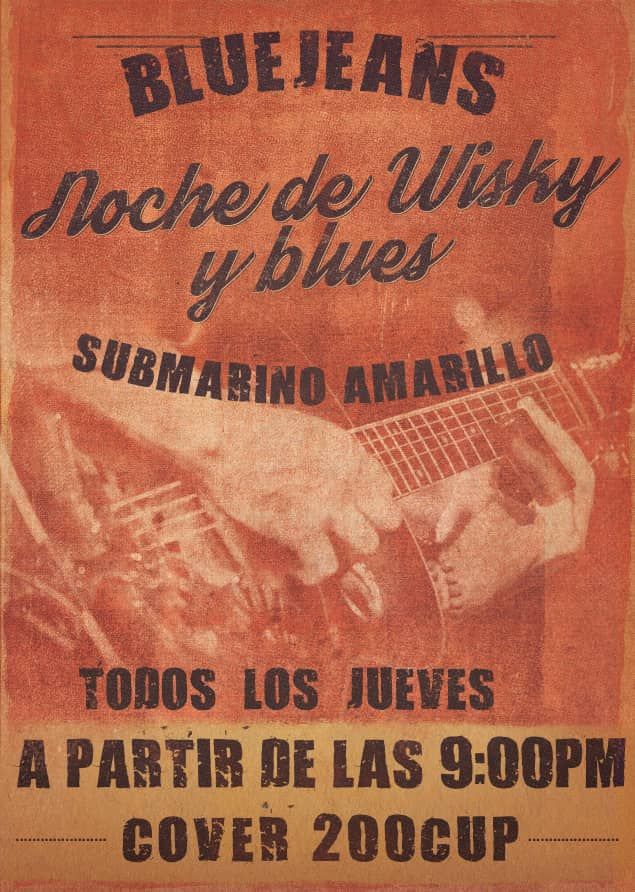 whisky and blues submarino amarillo