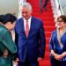 Díaz-Canel y su esposa Liz Cuesta al llegar a Laos. Foto: @PresidenciaCuba
