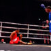Erislandy Álvarez (rojo) fue sorprendido por el brasileño Yuri Falcao y quedó fuera de la final del Mundial. Foto: World Boxing.