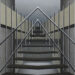 “Escaleras al cielo 2”, 1990. Acrílico sobre lienzo, 150 x 200 cm. Colección del artista.