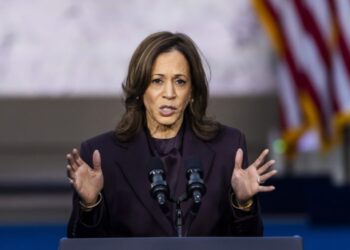 Kamala Harris. Foto: EFE/EPA/JIM LO SCALZO.