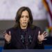 Kamala Harris. Foto: EFE/EPA/JIM LO SCALZO.