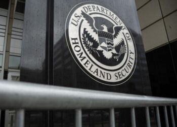 Sello del DHS. Foto: EFE/EPA/GRAEME SLOAN.