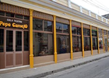 La sala-teatro Pepe Camejo, en Matanzas. Foto: Tomada del perfil en Facebook de Rubén Darío Salazar Taquechel.