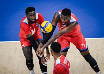 Cuba perdió en su estreno mundialista en Filipinas contra Portugal. Foto: Volleyball World.